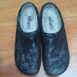 Alegria Black Slip-On Shoes EU 37